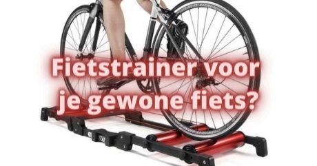 fietstrainer gewone fiets