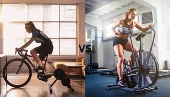 Fietstrainer vs airbike